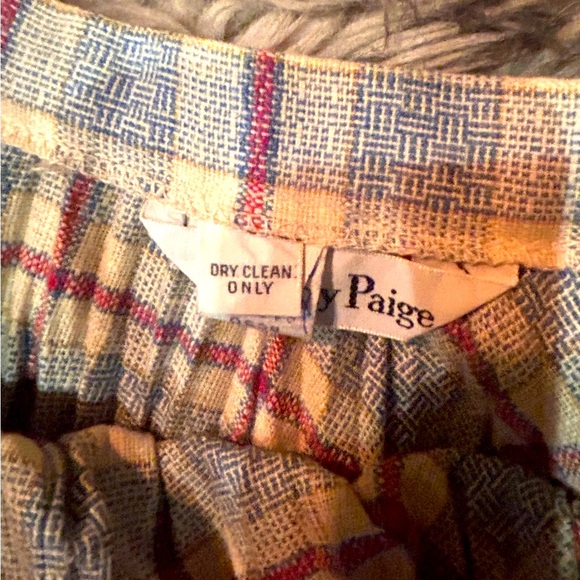 Beverly Paige long plaid skirt size XS - Picture 5 of 11